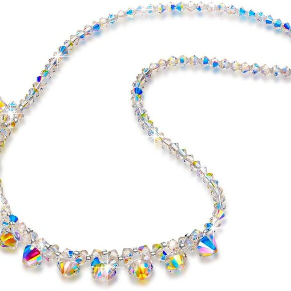 Necklace for Women for Teen Girls Crystals Choker